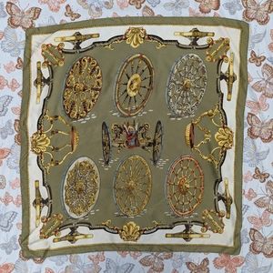 Vintage Hermes Paris Silk Scarf by Caty